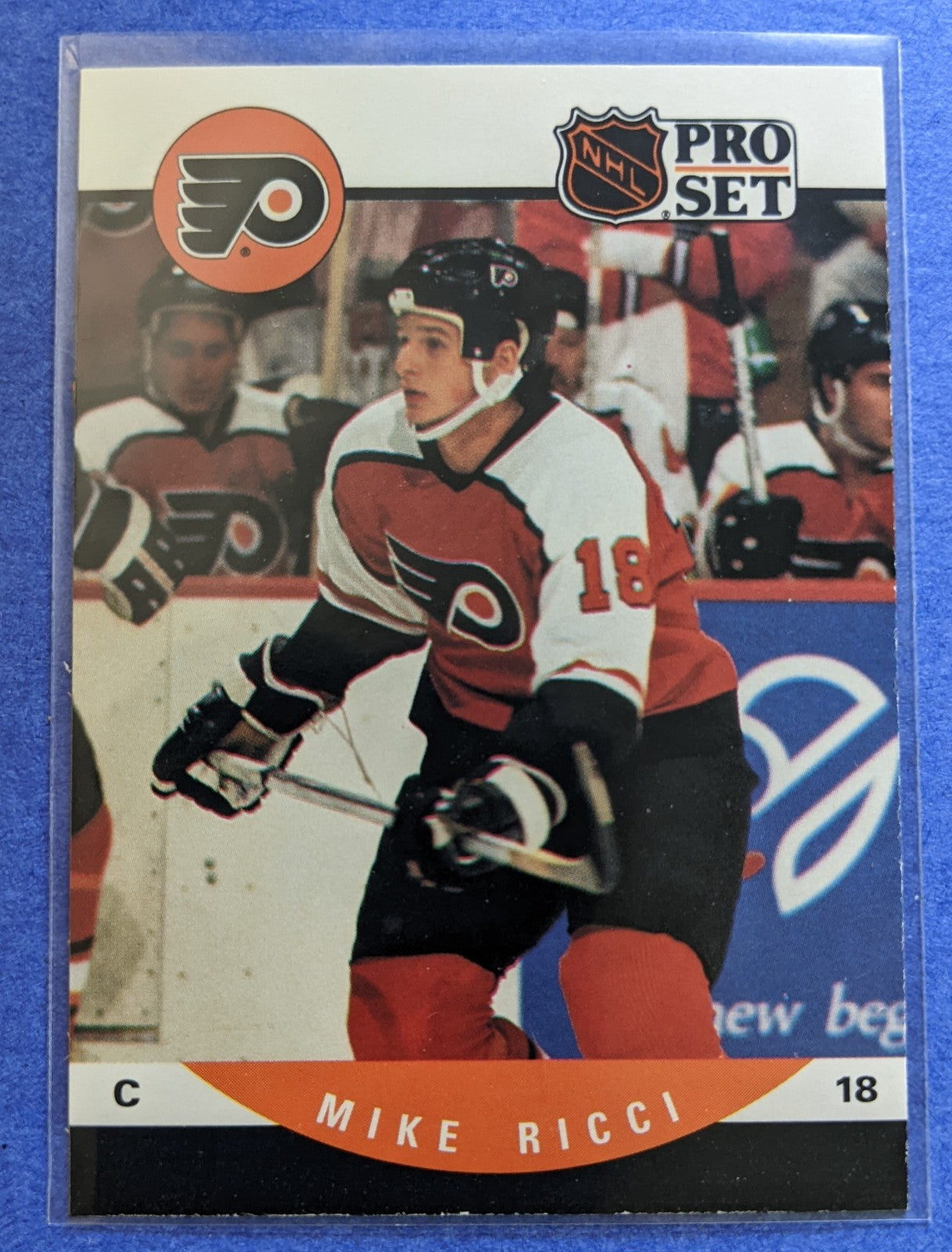 1990-91 Pro Set - Mike Ricci RC #631