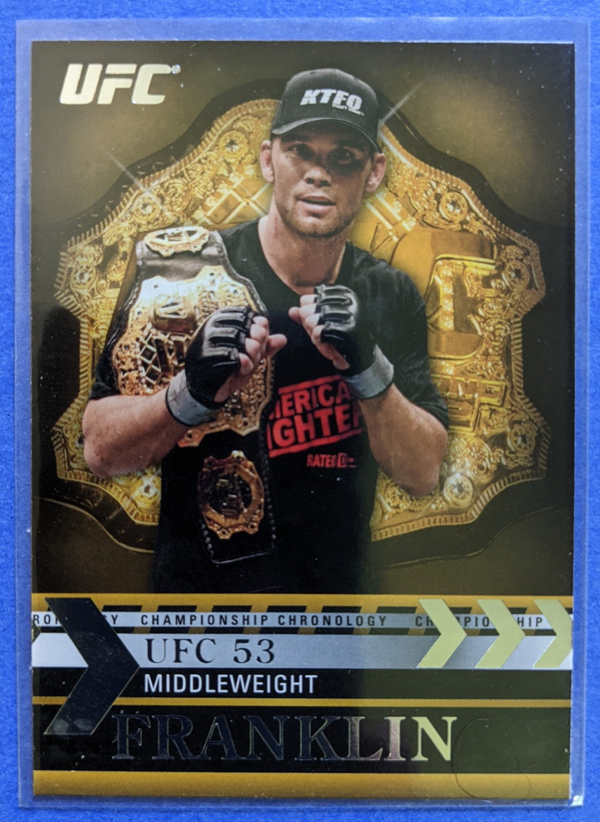 2011 Topps UFC Title Shot - Rich Franklin #CC-32