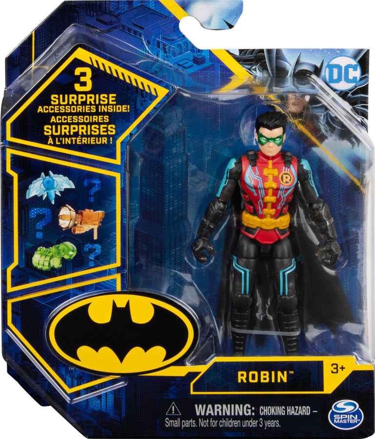 Spinmaster Batman 4" Action Figures - Robin