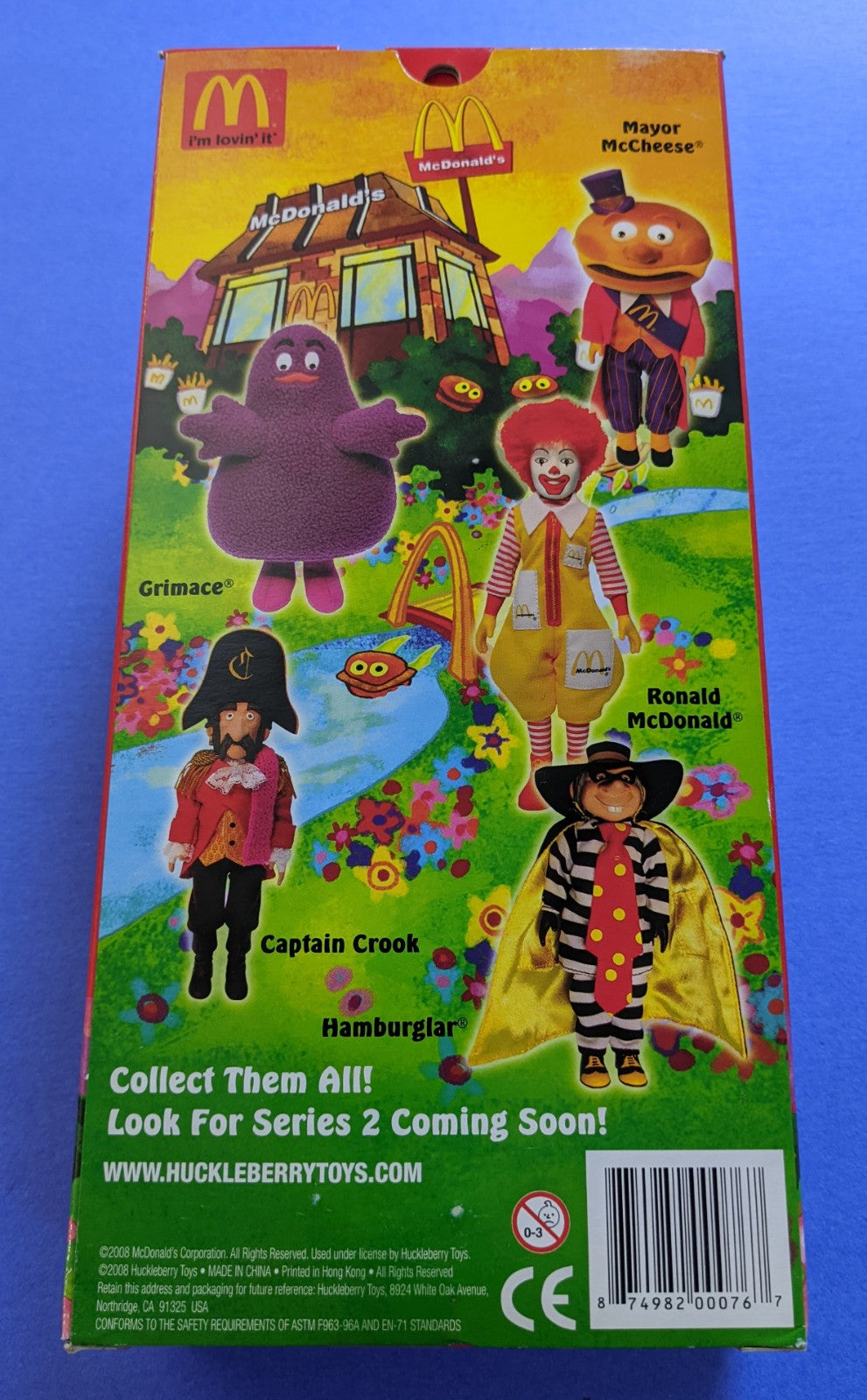 2008 Huckleberry Toys McDonaldland (Vintage) - Ronald McDonald