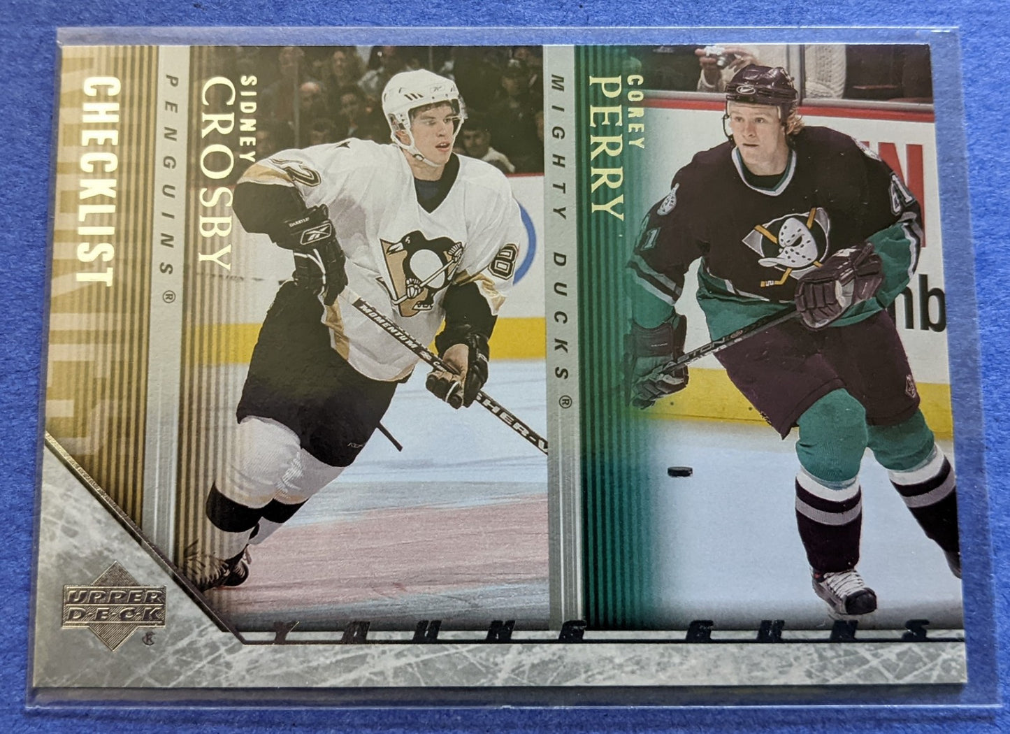 2005-06 Upper Deck - Young Guns Rookie Checklist #242 (Crosby/Perry)