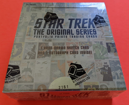 2014 Rittenhouse - Star Trek The Original Series Portfolio Prints Hobby Box