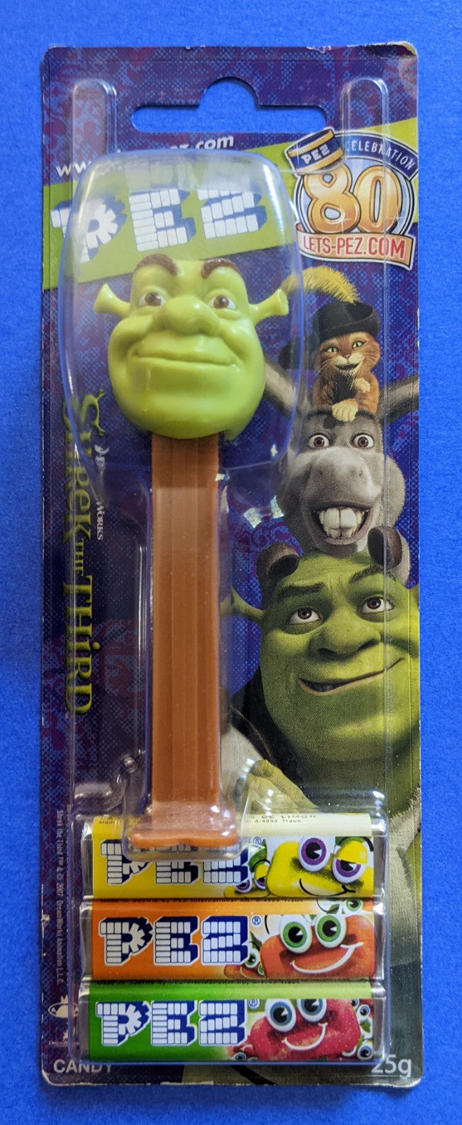 2007 Pez Dispenser Shrek The Third (Vintage) - Shrek