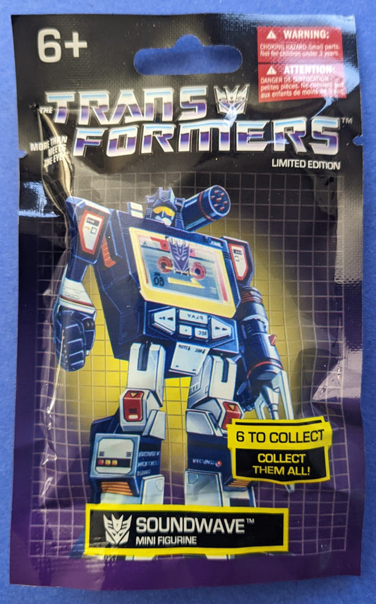 2020 Prexio Transformers Mini Figure 2" - Soundwave