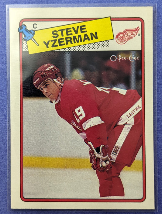 1988-89 O-Pee-Chee - Steve Yzerman #196