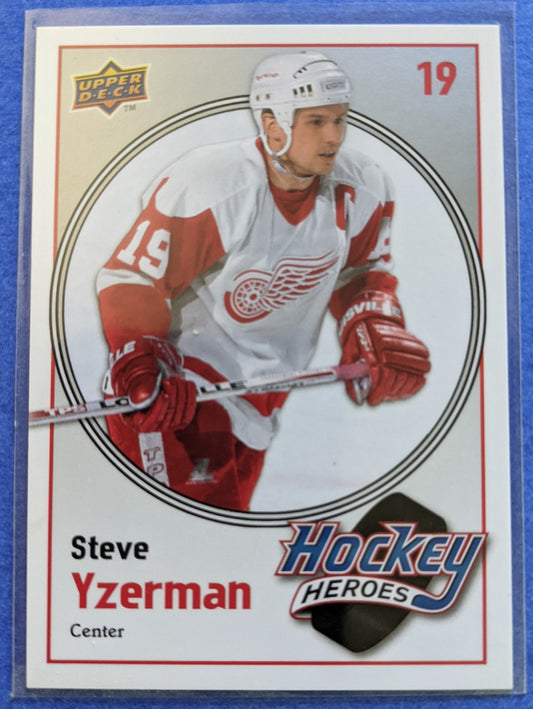 2010-11 Upper Deck Hockey Heroes - Steve Yzerman #HH1