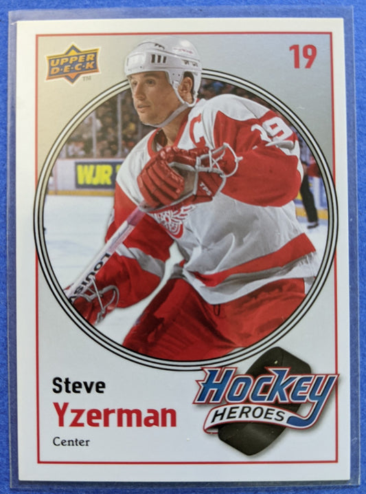 2010-11 Upper Deck Hockey Heroes - Steve Yzerman #HH3