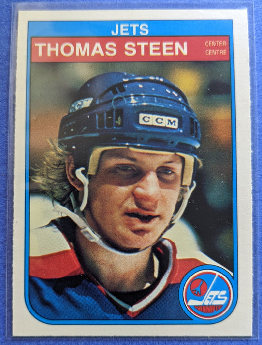 1982-83 O-Pee-Chee - Thomas Steen RC #391