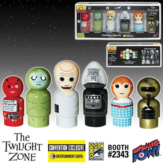 2016 Pin Mate The Twilight Zone Wooden Figure Set (Vintage) - Limited Edition (781/800)