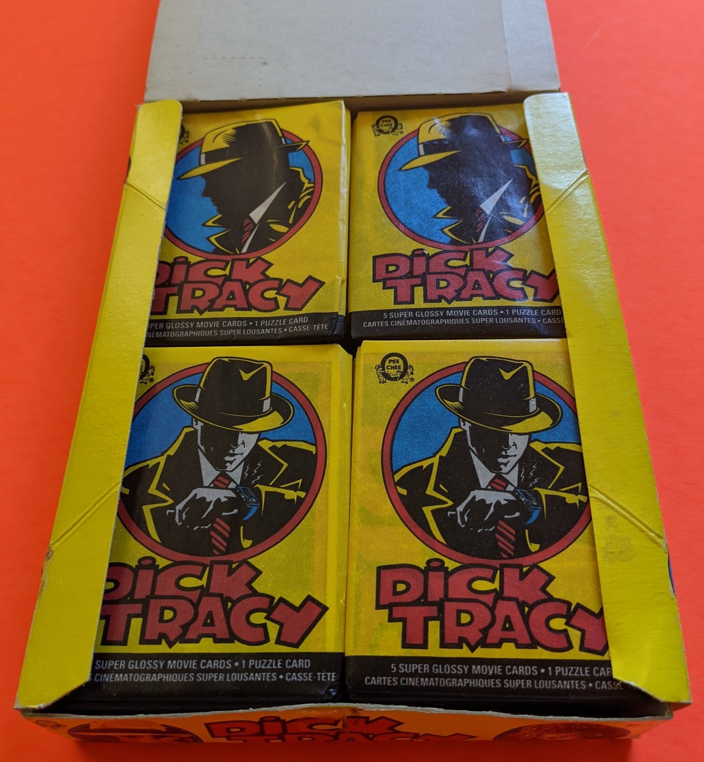 1990 O-Pee-Chee Dick Tracy Trading Cards (Vintage) - Unopened Wax Pack