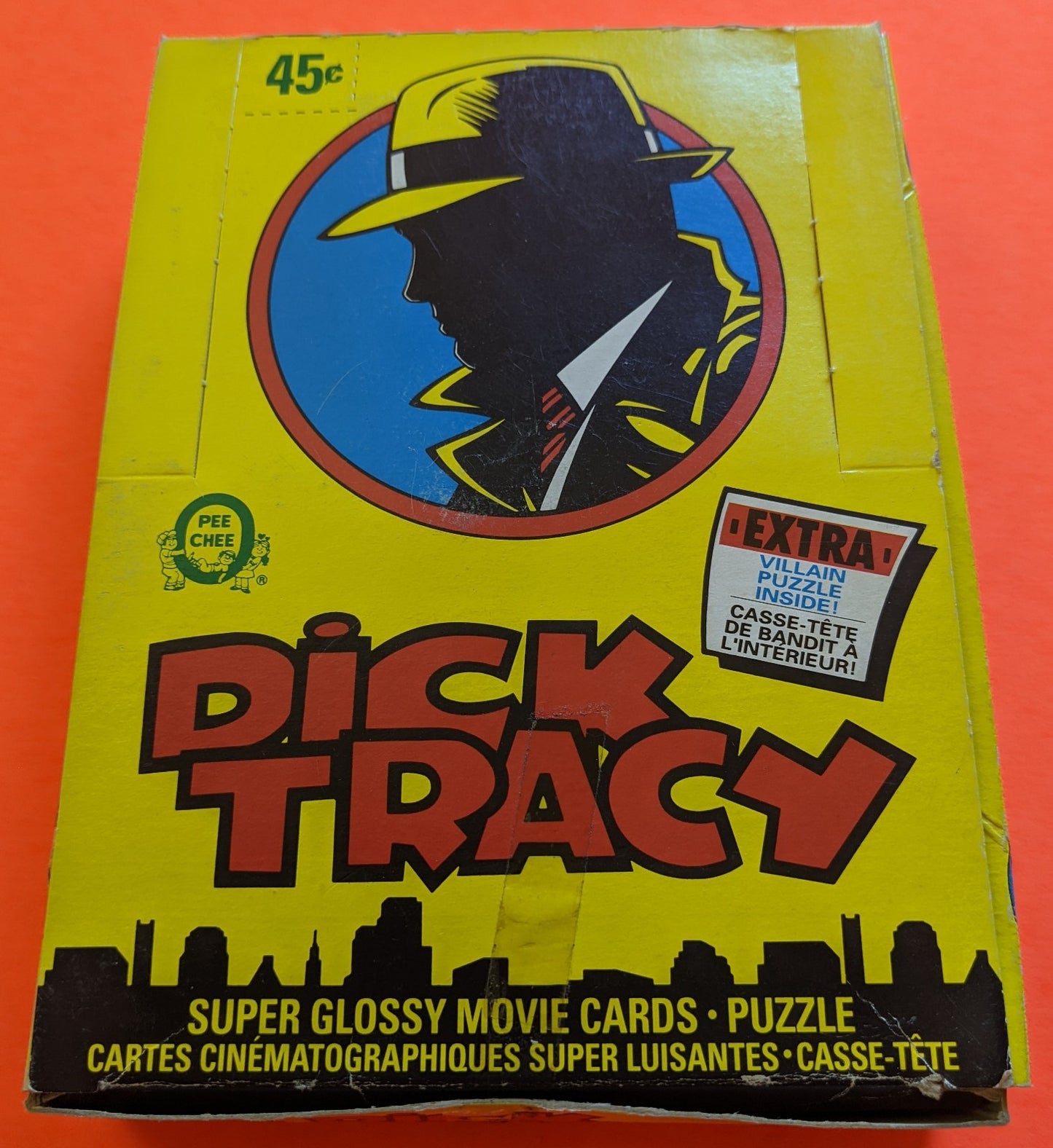 1990 O-Pee-Chee Dick Tracy Trading Cards (Vintage) - Unopened Wax Pack