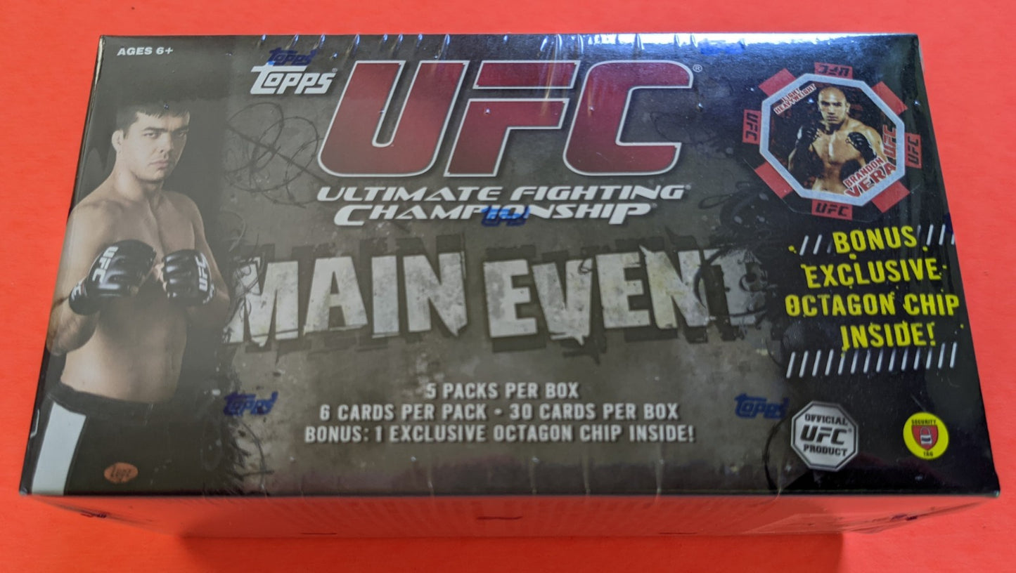 2010 Topps (Vintage) - UFC Series 3 Factory Sealed Blaster Box