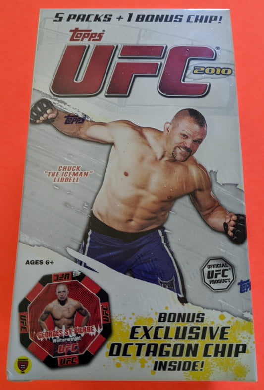 2010 Topps (Vintage) - UFC Series 4 Factory Sealed Blaster Box