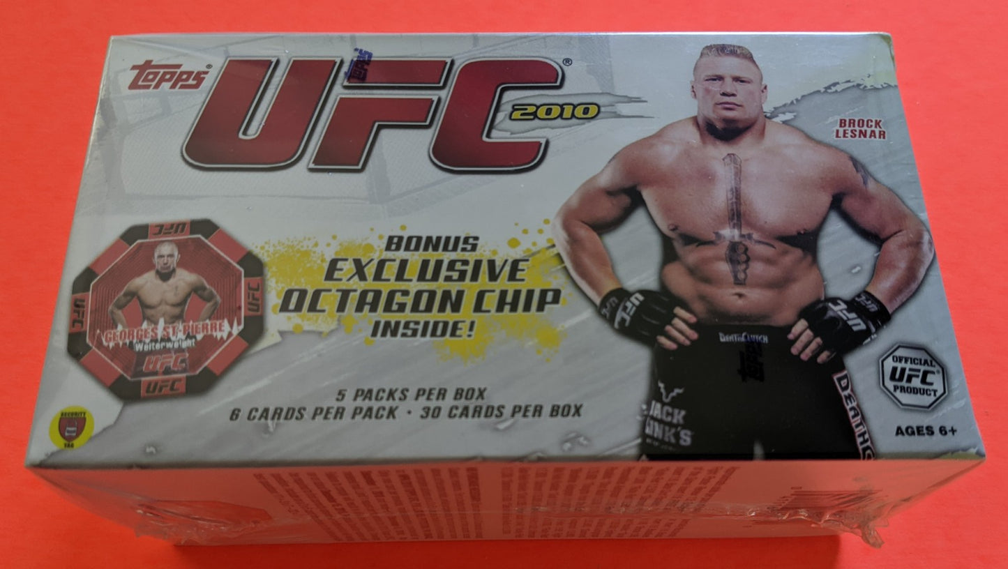 2010 Topps (Vintage) - UFC Series 4 Factory Sealed Blaster Box