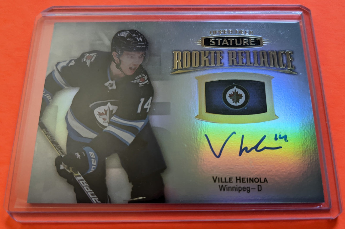 2020-21 Upper Deck Stature Rookie Reliance - Ville Heinola RC #RR-13