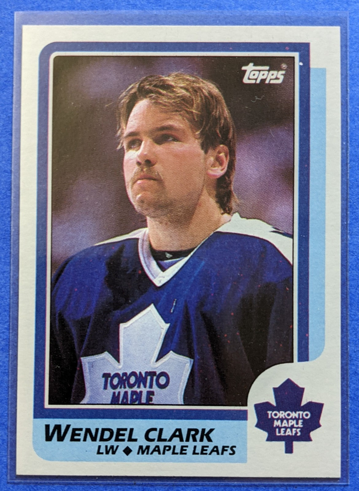 1986-87 Topps - Wendel Clark RC #149