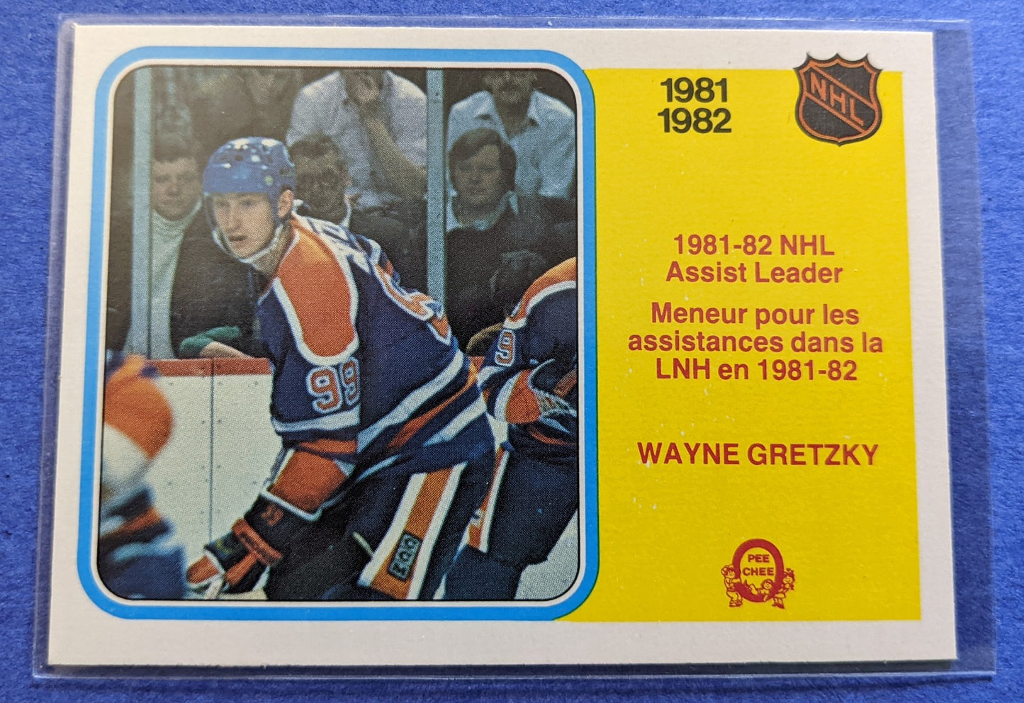 1982-83 O-Pee-Chee NHL Assist Leader - Wayne Gretzky #240