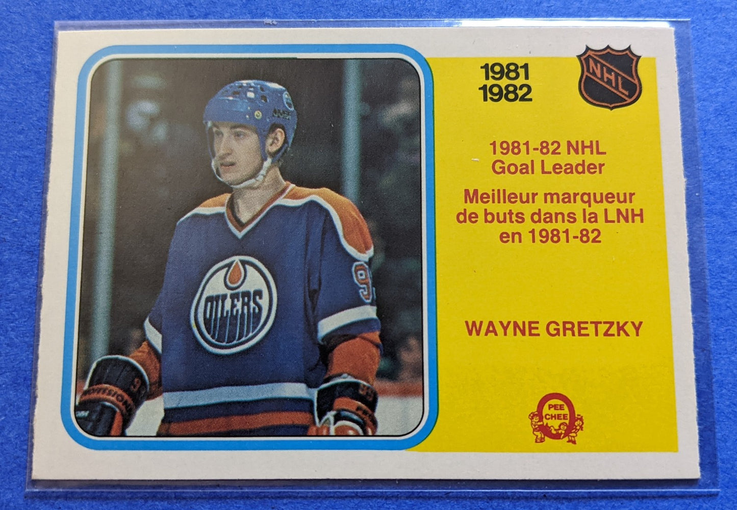 1982-83 O-Pee-Chee NHL Goal Leader - Wayne Gretzky #235