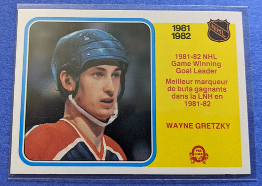 1982-83 O-Pee-Chee G.W.G. Leader - Wayne Gretzky #242