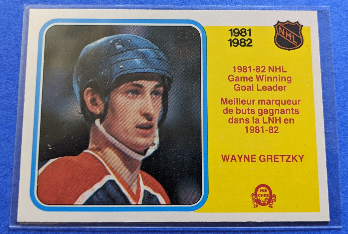 1982-83 O-Pee-Chee GWG Leader - Wayne Gretzky #242