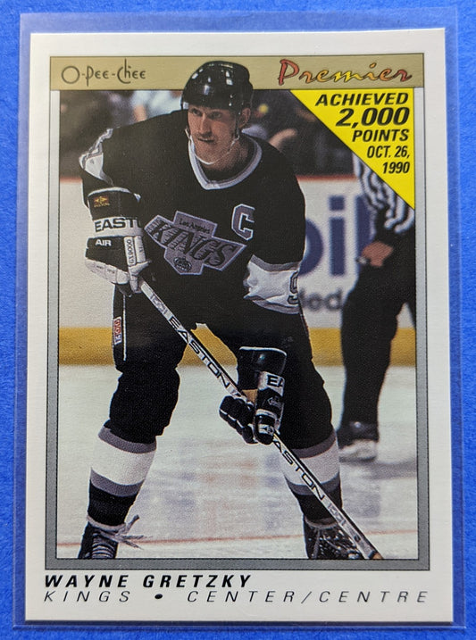 1990-91 O-Pee-Chee Premier - Wayne Gretzky #38