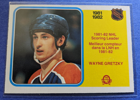 1982-83 O-Pee-Chee NHL Scoring Leader - Wayne Gretzky #243