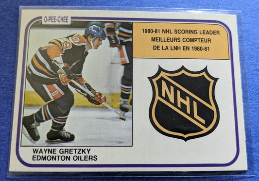 1981-82 O-Pee-Chee Scoring Leader - Wayne Gretzky #384