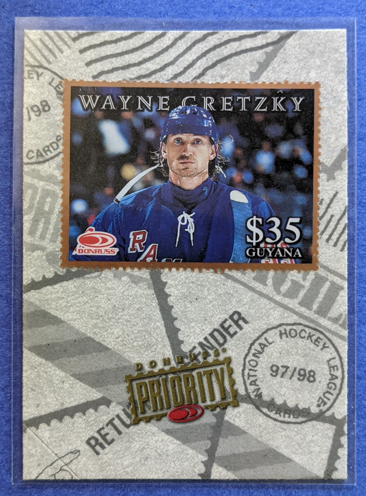 1997-98 Donruss Priority Stamps - Wayne Gretzky