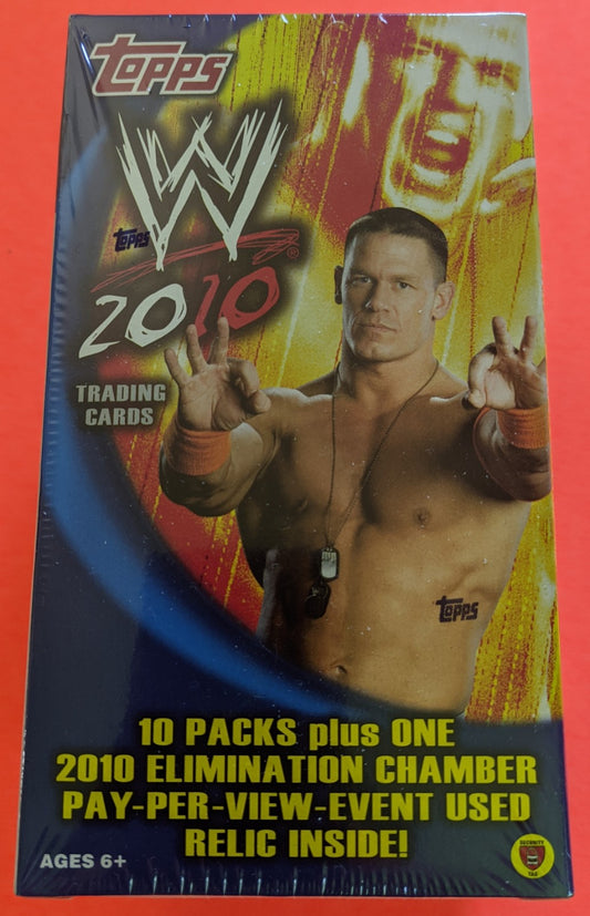 2010 Topps WWE Factory Sealed Blaster Box (Vintage) - 11 Unopened Packs