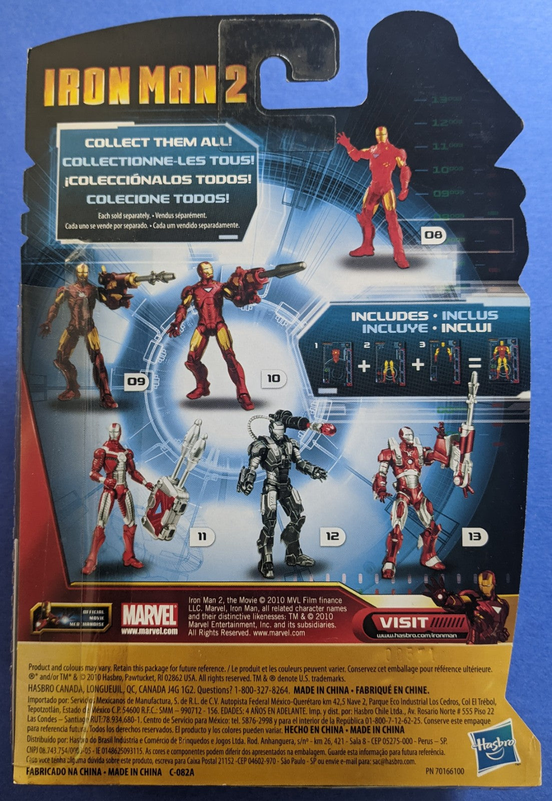 2010 Hasbro Iron Man 2 (Vintage) - War Machine