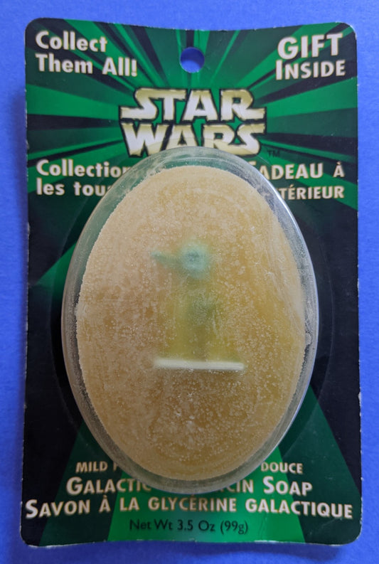 1999 Star Wars Galactic Glycerin Soap (Vintage) - Yoda