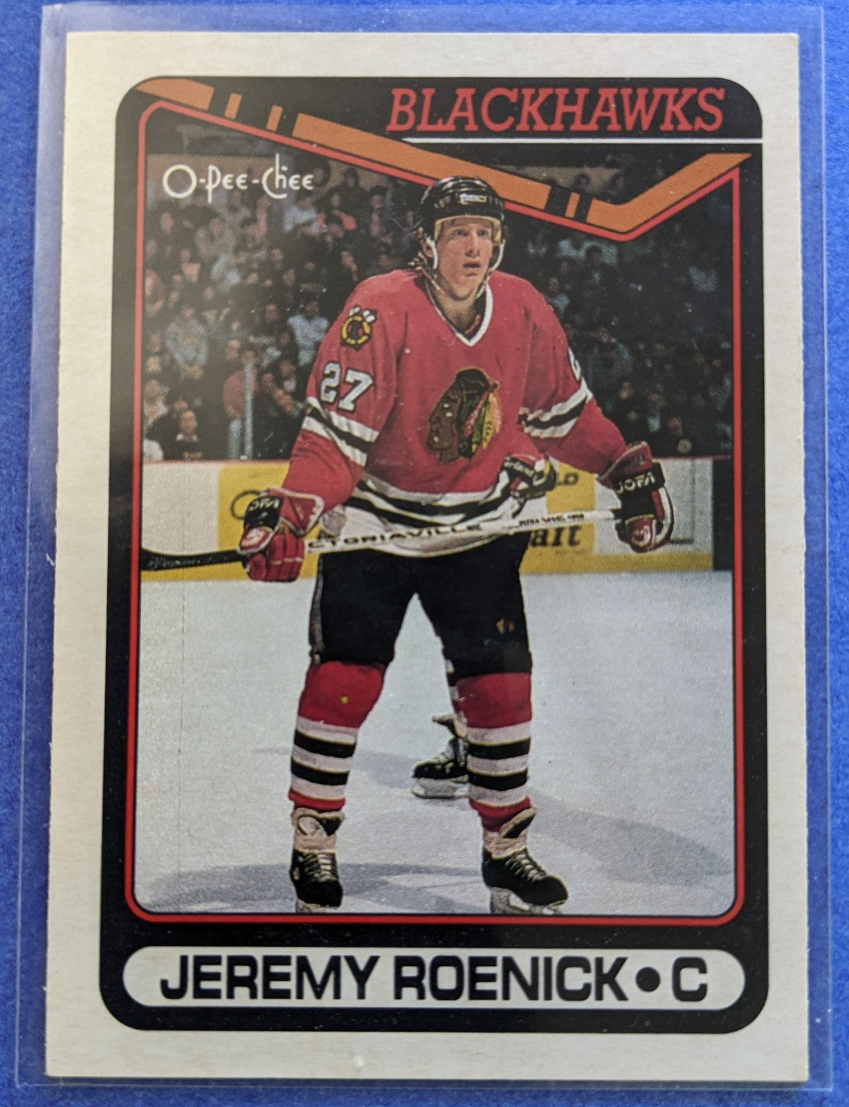 1990-91 O-Pee-Chee - Jeremy Roenick RC #7