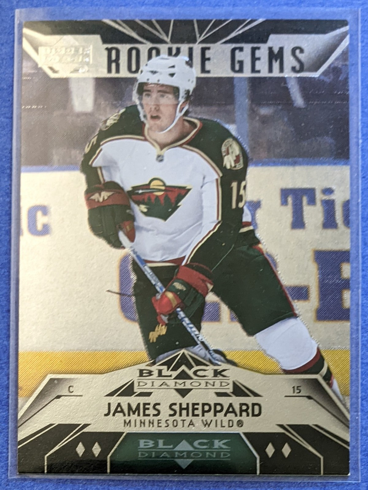 2007-08 Upper Deck Black Diamond Rookie Gems - James Sheppard RC #207