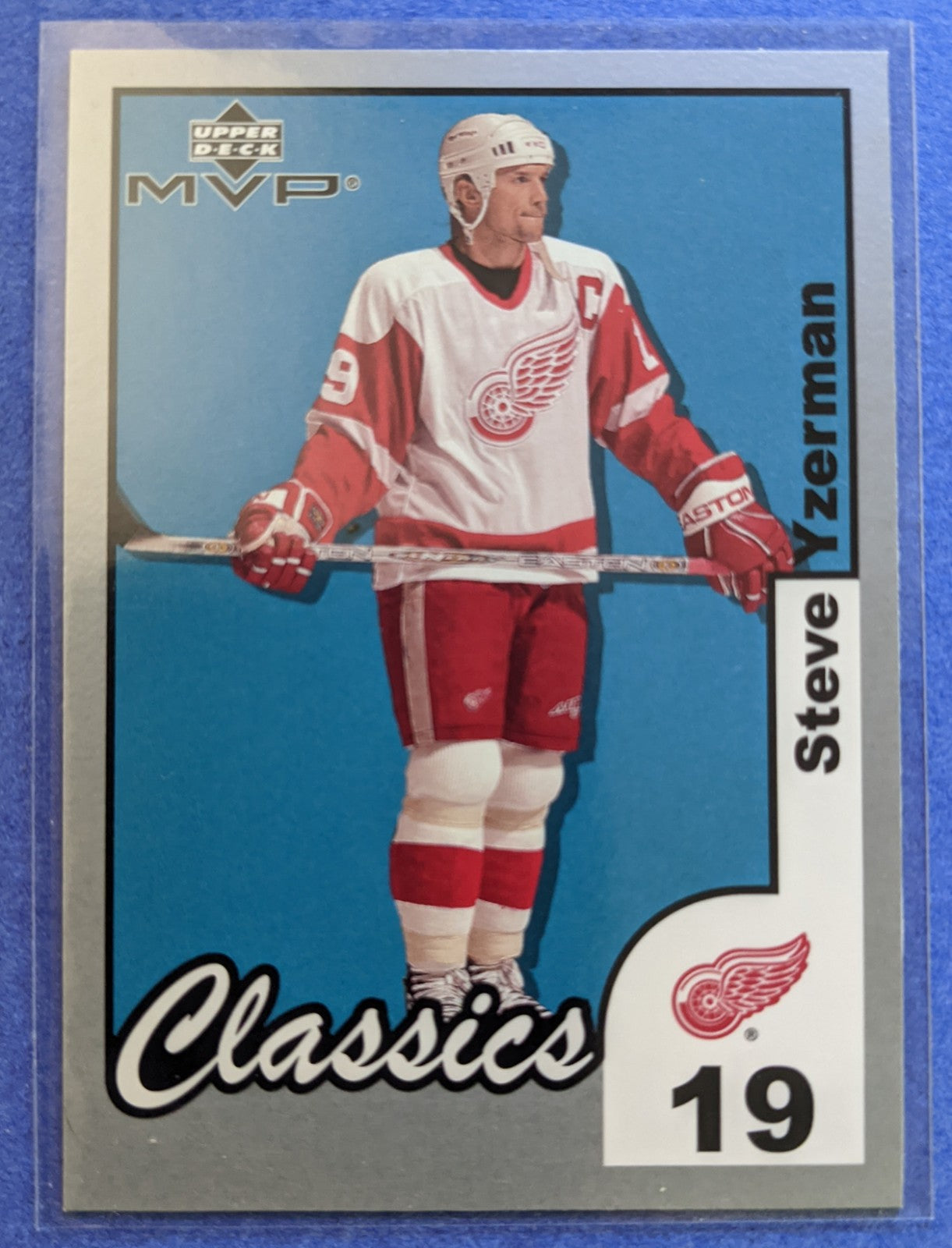 2002-03 Upper Deck MVP Classics - Checklist #189 (Steve Yzerman)