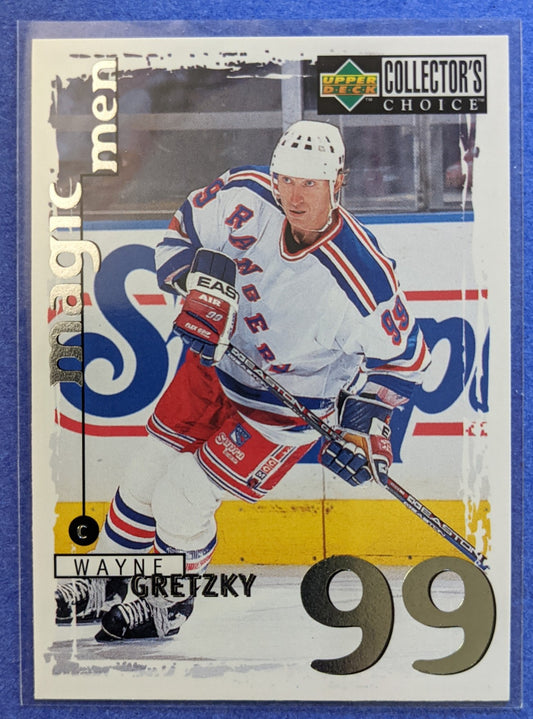 1997-98 Upper Deck Collector's Choice Magic Men - Wayne Gretzky #MM4